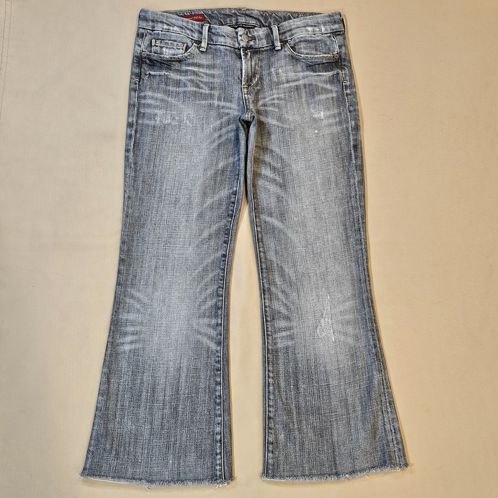 Citizens of Humanity Faye Stretch Low Waist Full Leg 28 Womens Jeans Made In USA